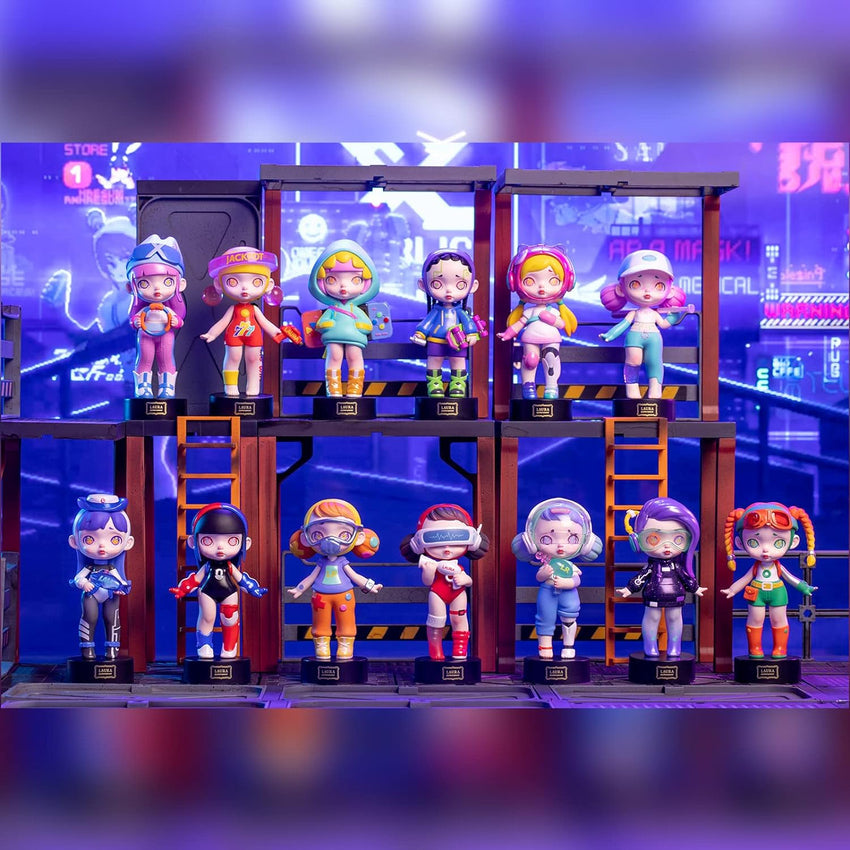 12-Pack Blind Box. Fashion Trendsetters Series Cute Blind Box Action Figures Popular Collectible Toys Birthday Halloween Christmas Gifts