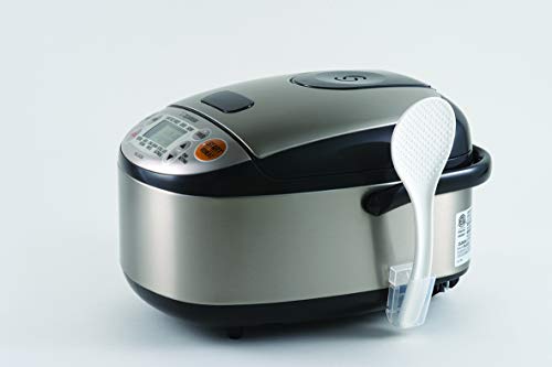 Zojirushi Rice Cooker & Warmer. 3-Cups. Stainless Black