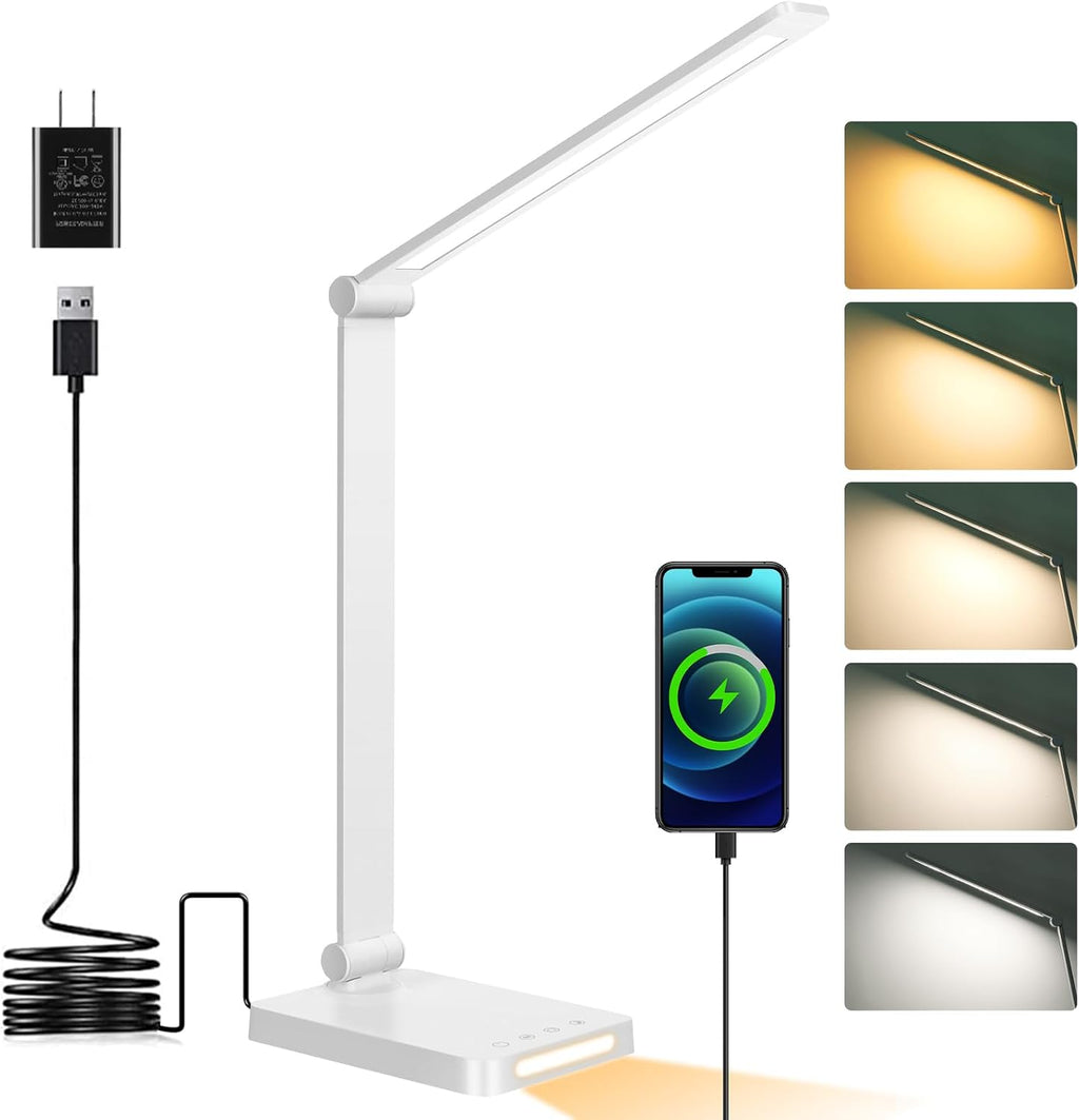 LED Desk Lamp with USB Port