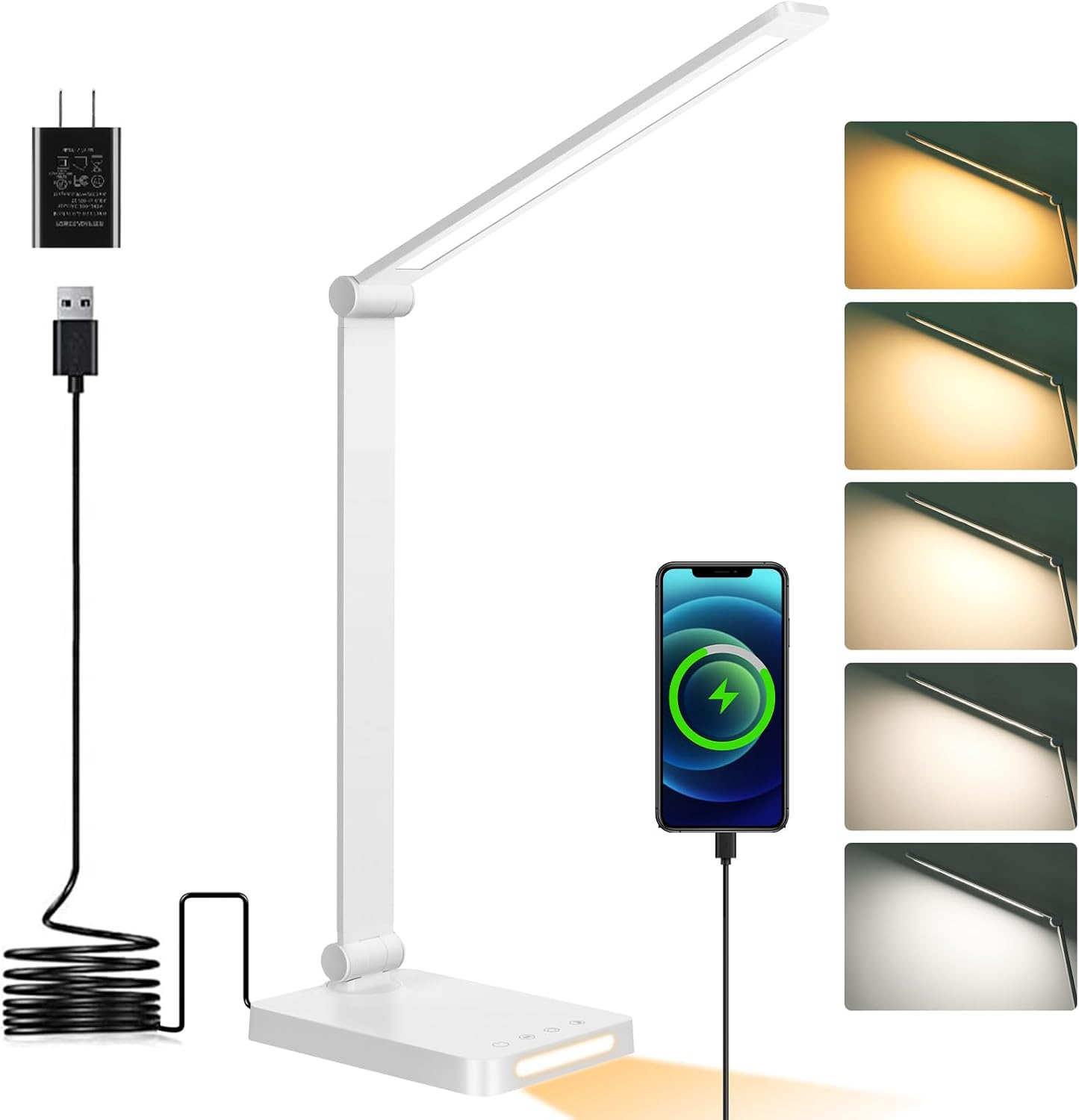 LED Desk Lamp with USB Port