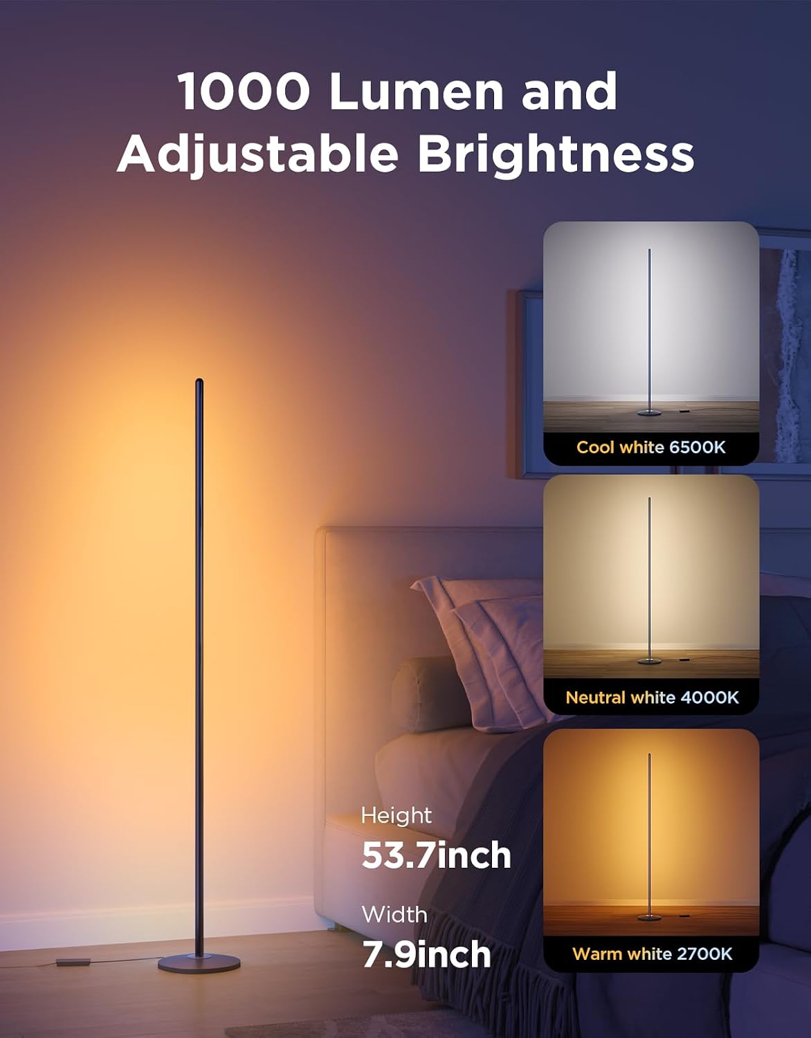 LED Corner Lamp Compatible with SmartThings
