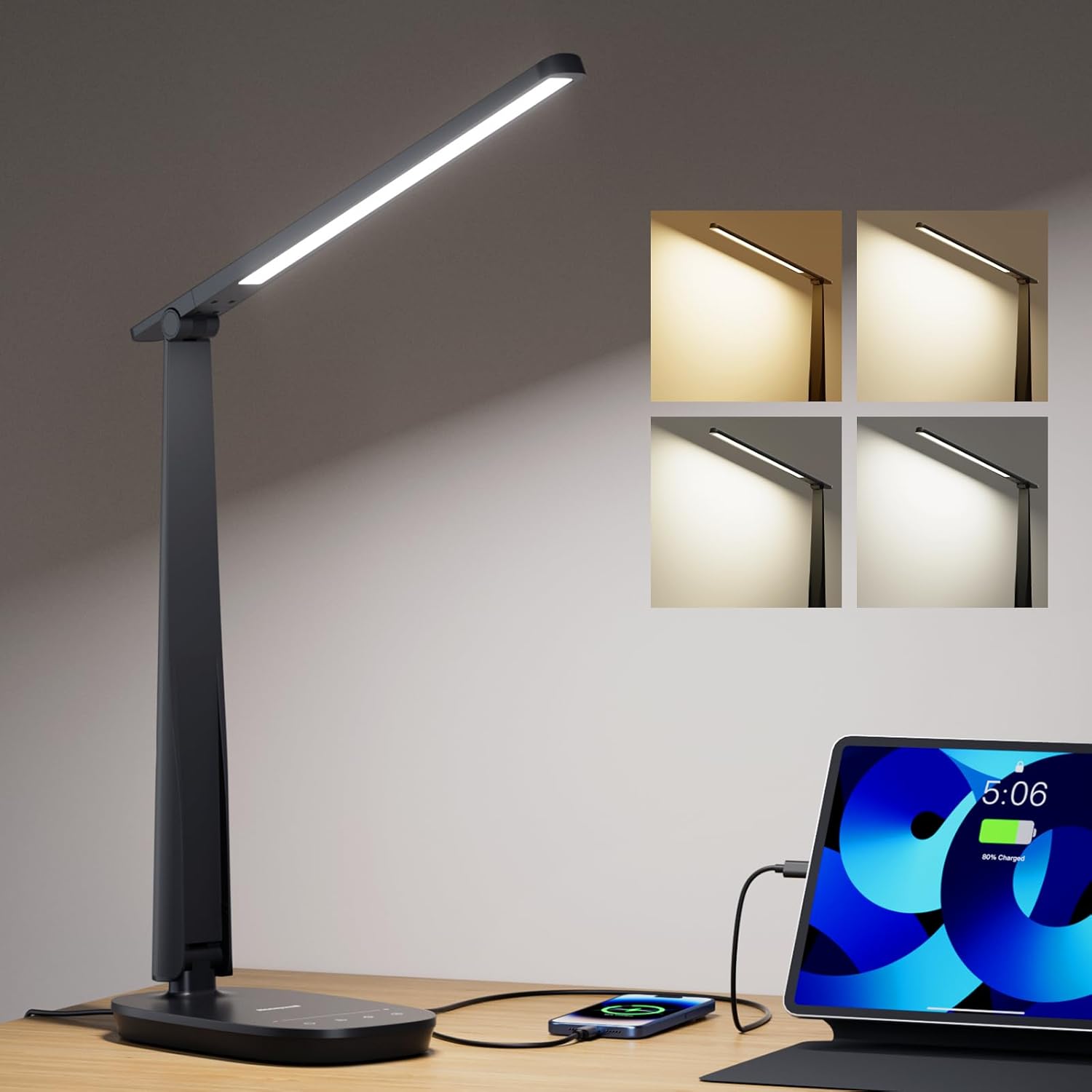 LED Desk Lamp for Home Office