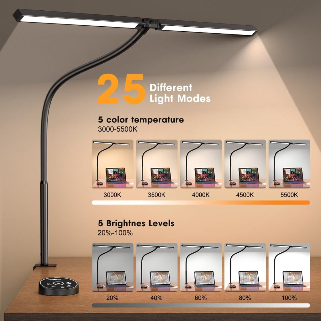 Led Desk Lamp for Office Home - Eye Caring Architect lamp