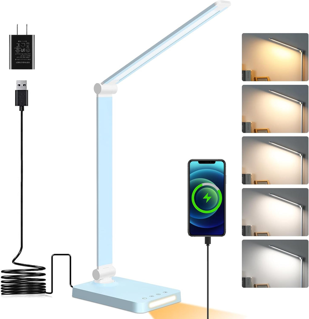 LED Desk Lamp with USB Port