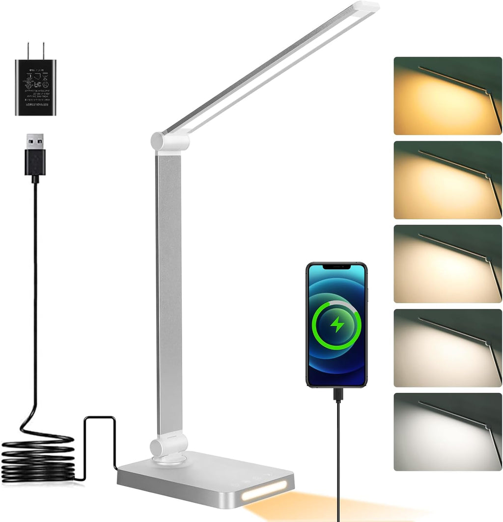 LED Desk Lamp with USB Port