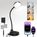 15W LED Desk Lamp with USB Charging Port