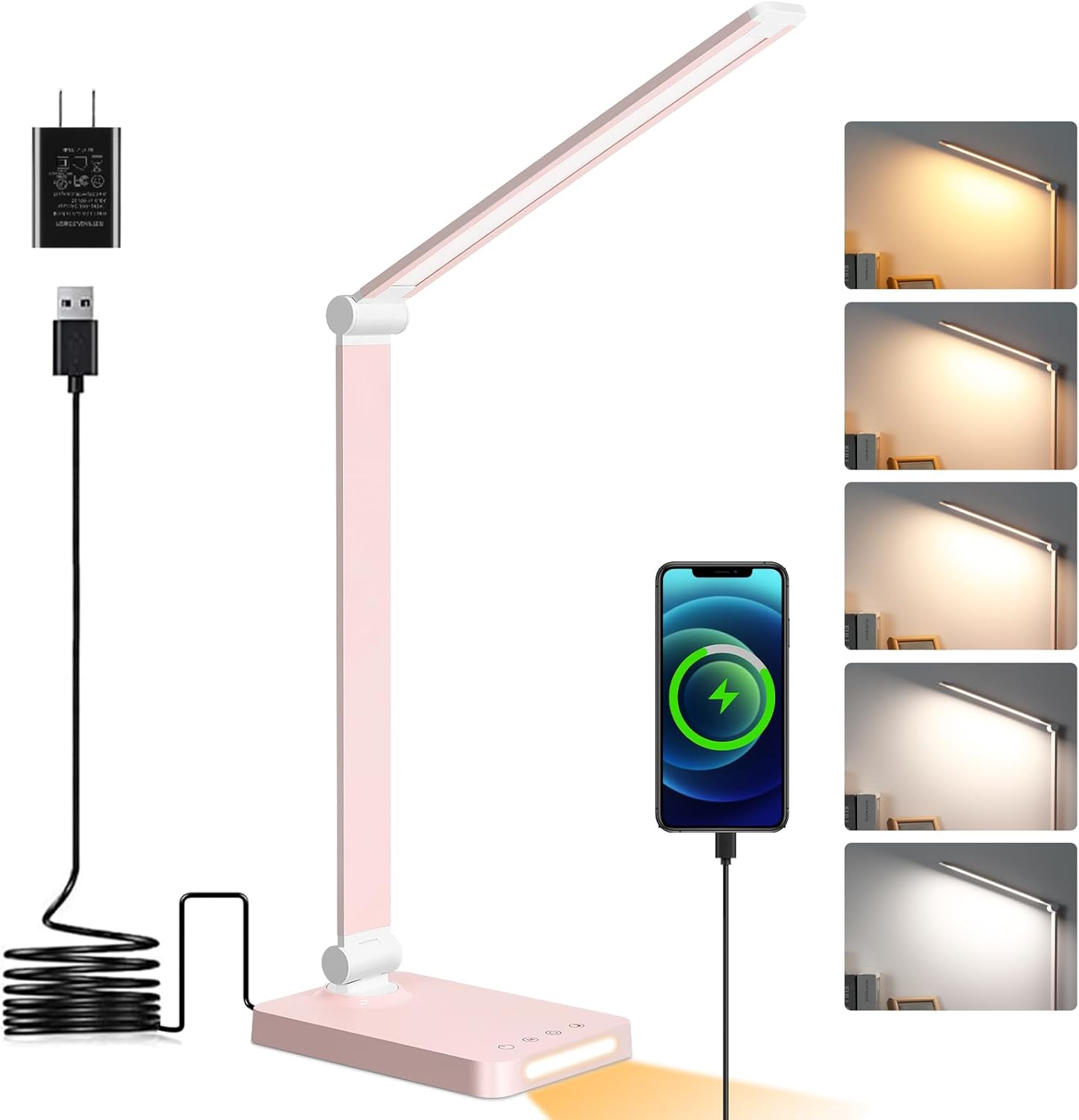 LED Desk Lamp with USB Port