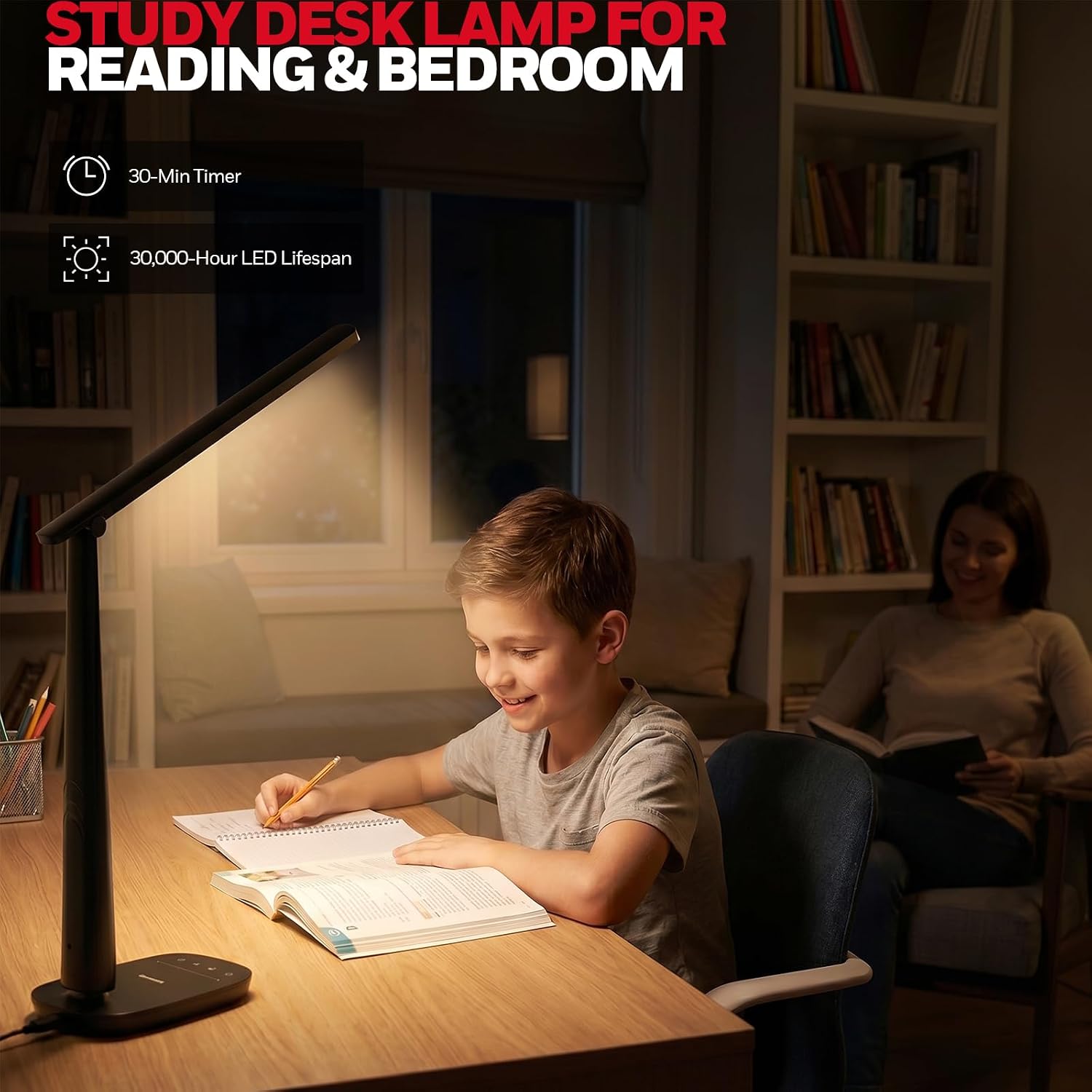 LED Desk Lamp for Home Office