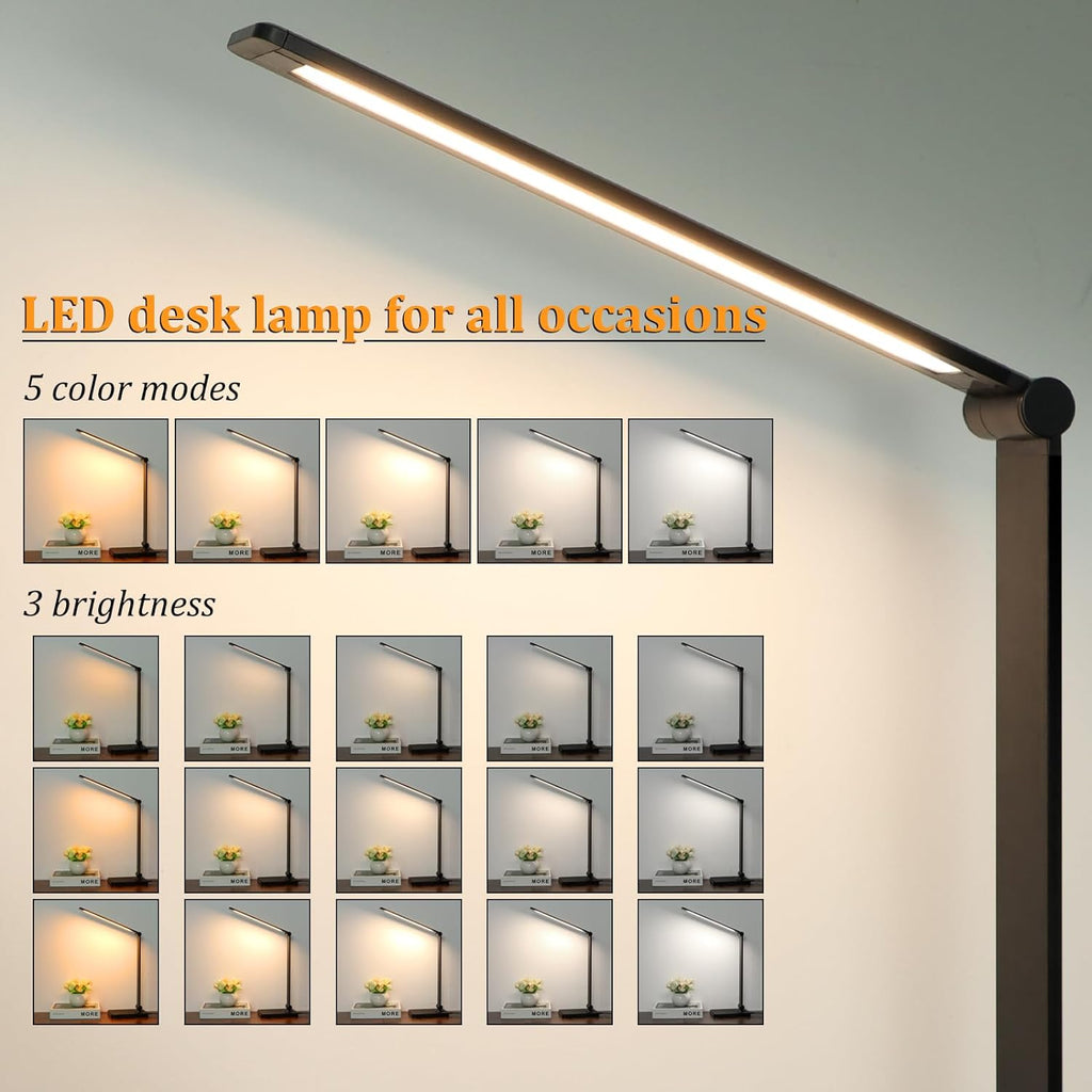 LED Desk Lamp with USB Port