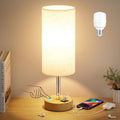 Bedside Table Lamp with USB