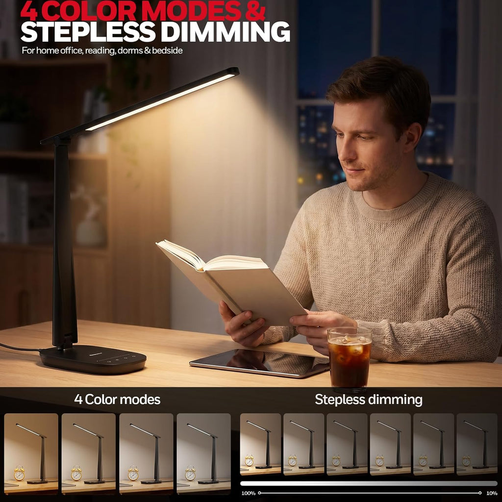 LED Desk Lamp for Home Office