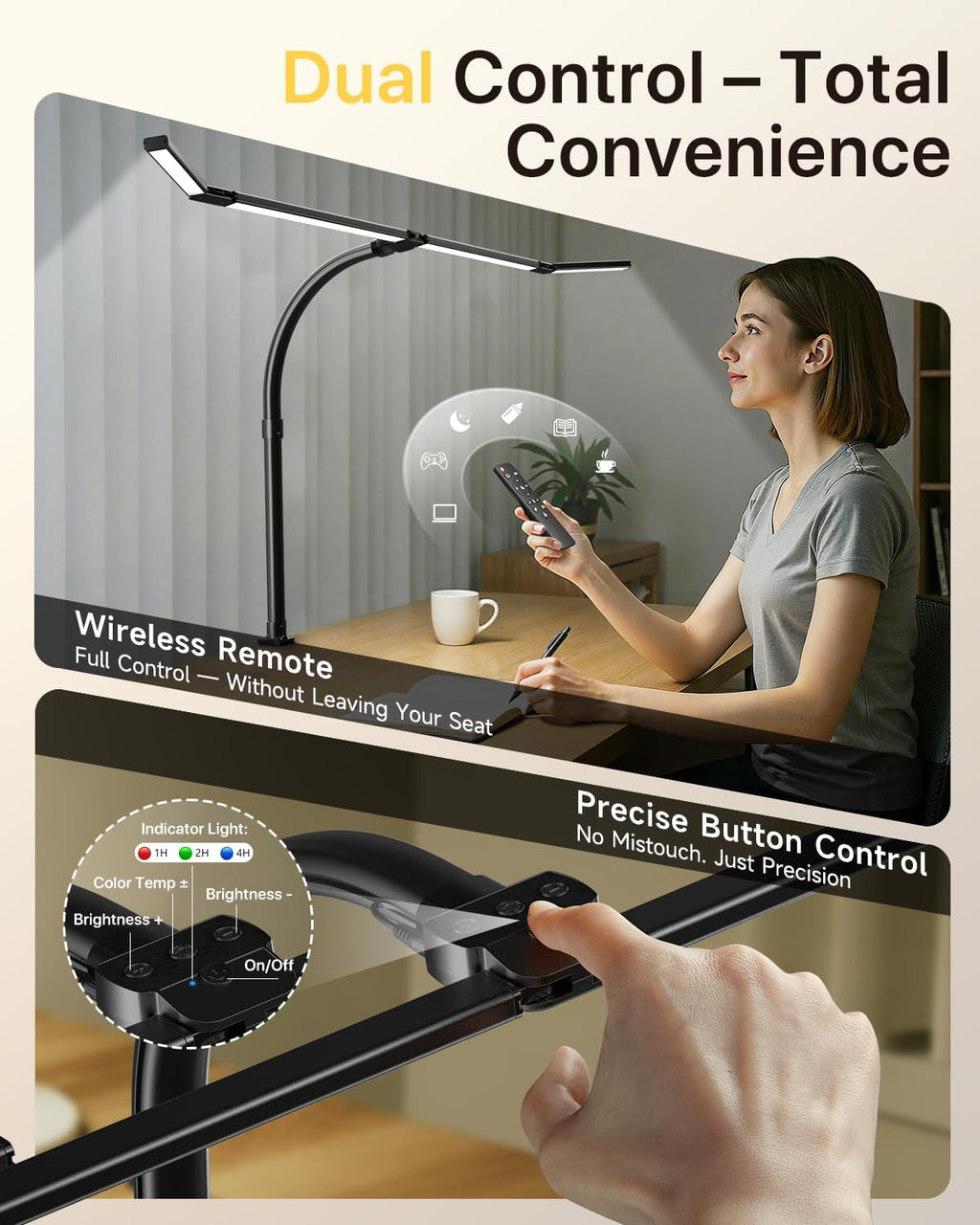 42 LED Desk Lamp with Clamp