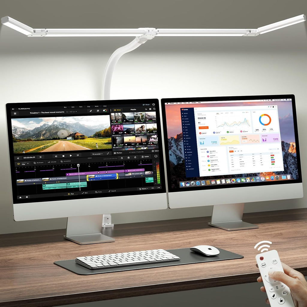 42 LED Desk Lamp with Clamp