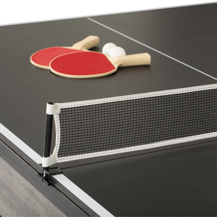 7' 3-in-1 Combination Table Includes Billiards. Table Tennis. & Dining Table