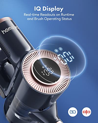 Homeika Cordless Vacuum Cleaner. 20Kpa Powerful Suction Vacuum with LED Display
