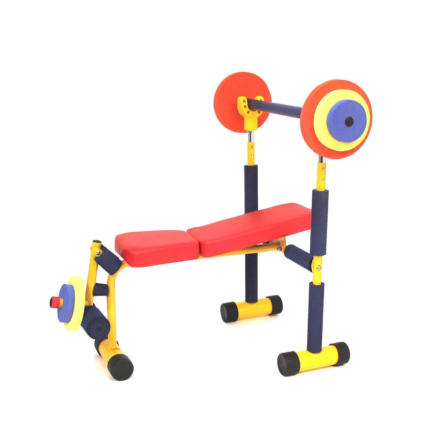 Redmon Fun and Fitness Exercise Equipment for Kids - Weight Bench Set.Incline